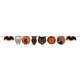 Bannière décorative – Halloween rétro